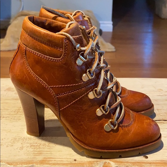 michael kors kim lace up bootie